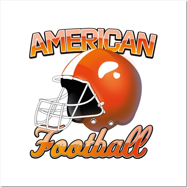 American Football Wall Art by nickemporium1